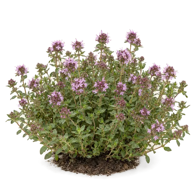 Botanische plaat van Grote tijm