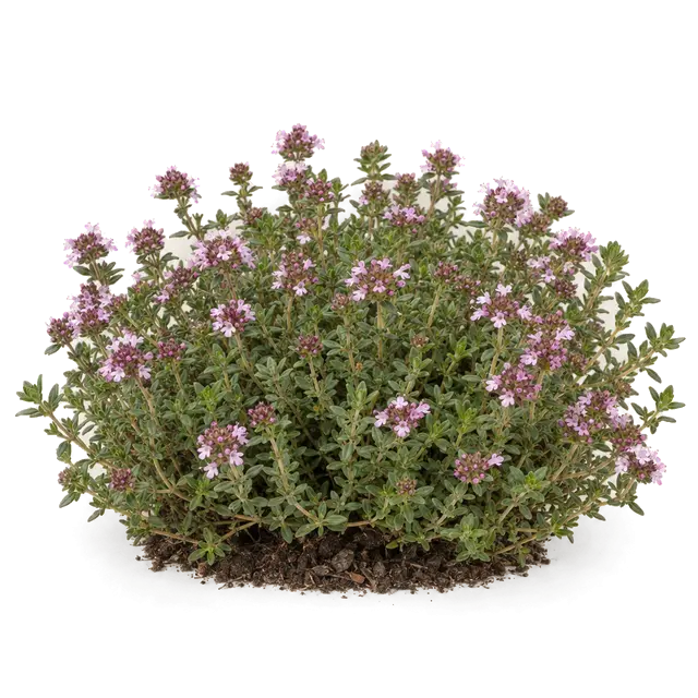 Botanische plaat van Kleine tijm