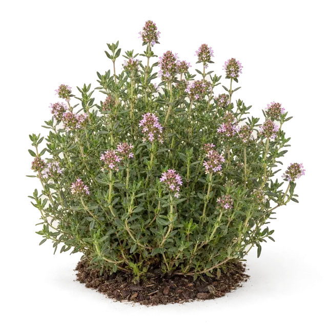 Botanische plaat van Echte tijm