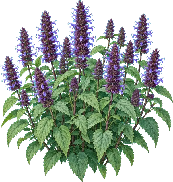 Botanische plaat van Dropplant