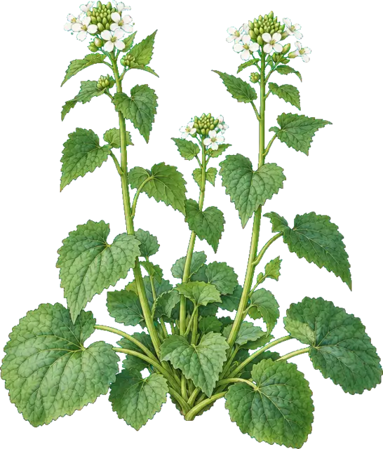 Botanische plaat van Look-zonder-look